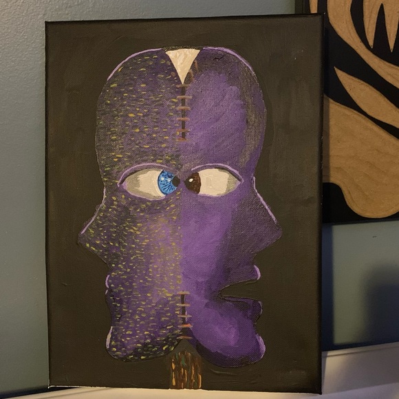 GossipOriginal acrylic on canvas